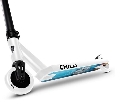 Chilli Pro Scooter - Archie Cole Freestyle Extreme Intermediate Park Stunt Scooter, 110 mm Wheels, Aluminum T-bar, Spider IHC Compression, for Ages 13+ in Saudi Arabia