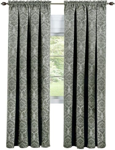 Achim Home Furnishings Sutton Panel - 52x84 - فضي in Saudi Arabia
