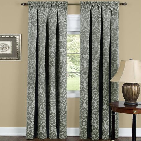 Achim Home Furnishings Sutton Panel - 52x84 - فضي in Saudi Arabia