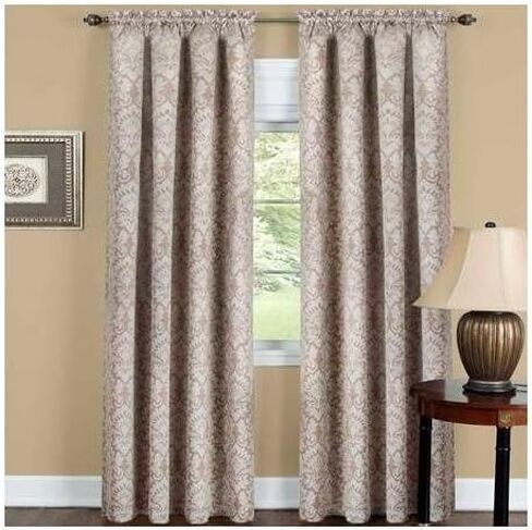 Achim Home Furnishings Sutton Panel - 52x84 - فضي in Saudi Arabia