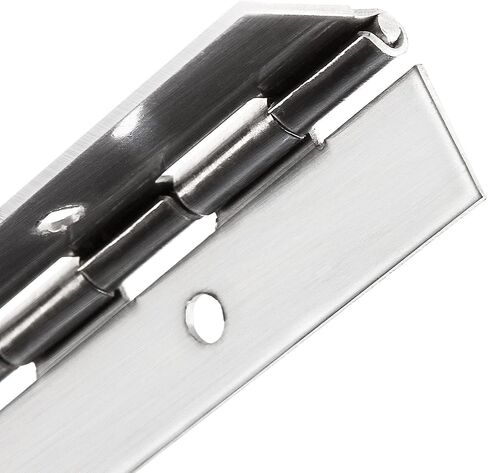6PCS Piano Hinge 12 Inch Black Heavy Duty Piano Hinge Stainless Steel Continuous & Piano Hinges 0.027" Thickness Fixing Folding Continuous Piano Hinge in Saudi Arabia