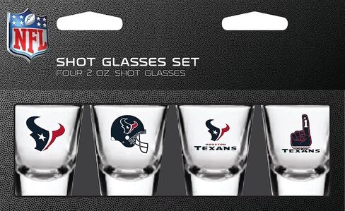 Pro Specialties Group NFL unisex 4 Pack Shot Glass Set in Saudi Arabia