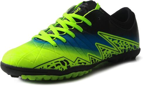T&B Youths Kids' Turf Soccer Cleat Shoes Football Casual Outdoor Sports Green 76516-Lv-39-US7.0 in Saudi Arabia