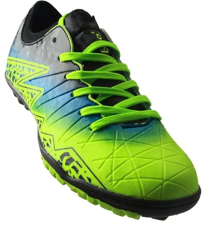 T&B Youths Kids' Turf Soccer Cleat Shoes Football Casual Outdoor Sports Green 76516-Lv-39-US7.0 in Saudi Arabia
