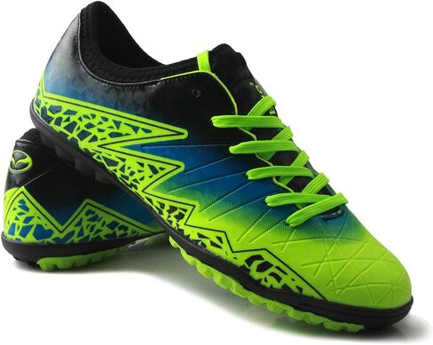 T&B Youths Kids' Turf Soccer Cleat Shoes Football Casual Outdoor Sports Green 76516-Lv-39-US7.0 in Saudi Arabia