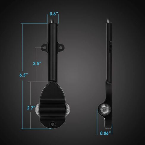 TCTAuto الأحمر العنبر LED مقطورة الحاجز رصاصة 3/4 "LED علامة التخليص ضوء الجبهة الخلفية مقطورة الحاجز أضواء التخليص الجمعية مع المقطورات قوس أكثر من 80" واسعة in Kuwait
