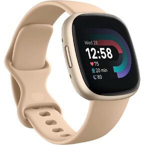 Adorve Sport Band Compatible with Fitbit Versa 4 Bands/Versa 3 Bands/Fitbit Sense Bands/Sense 2 Bands for Women Men, Soft Replacement Bracelet Strap for Fitbit Sense/Sense 2/Versa 3/Versa 4 Watch
