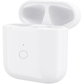 Wireless Charging Case Only for AirPods 1st 2nd gen ， Charger Case Compatible with AirPod 1/2 Gen Replacement Charger Cases, Support Bluetooth Pairing&Sync Button, Earbuds Not Included