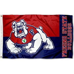 Fresno State Bulldogs FSU University Large College Flag