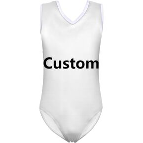 Forchrinse Red Dragon Leotards for Girls Gymnastics Shorts One Piece Animal Print Dance Ballet Outfits for Kids,3-14years