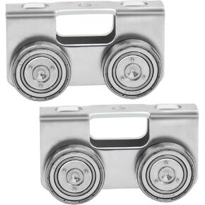 P2950-EG 4 Wheel Trolley Assembly,Stable Welded Roller Trolley for Unistrut Trolley 1-5/8" Wide and All 1-5/8" or Taller Strut Channel (2Pack)