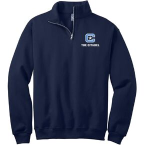 Sorority Letters Shop mens Quarter Zip Sweatshirt