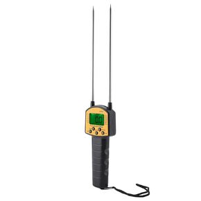 Oumefar LCD Digital Tool Meter Water Content Analyzer Tester Grain Meter Fibre Grain Tester for Corn Peanut Wheat Rice Soy