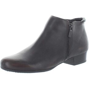 Trotters Women's Major Ankle Bootie, Dark Brown, 10.5 Wide