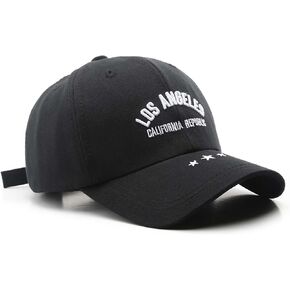 Los Angeles Hat Unisex Baseball Cap Sun Hat Adjustable Trucker Cap