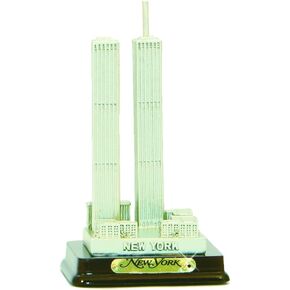 NYC World Trade Center Twin Towers Replica Model - 9/11 Memorial Commemorative Gift