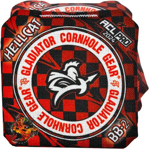 Gladiator Bags | ACL Cornhole Bags | Hellcat Set of 4 Professional Cornhole Bags in Saudi Arabia