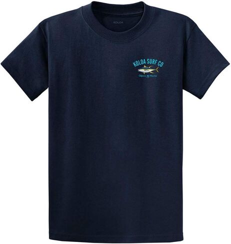 Koloa Surf Mens Yellowfin Tuna Logo Heavyweight Tees in Reg, Big and Tall in Saudi Arabia