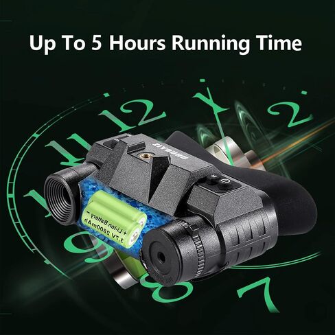 Night Vision Goggles Adult Night Vision Binoculars, PVS-32 high-definition night vision device headset digital infrared night vision device helmet headset binoculars night in Saudi Arabia