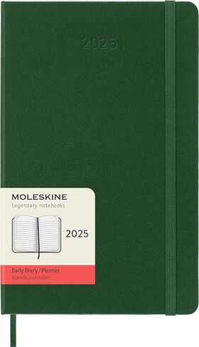 Moleskine Classic 12 Month 2025 Weekly Planner, Hard Cover, Large (5" x 8.25"), Black, 144 pages in Saudi Arabia