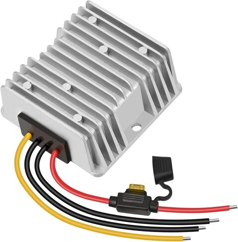 10A 120W 12V Golf Cart 24V 36V 48V to 12V Step Down Converter Voltage Regulator Reducer Buck Transformer Waterproof with Fuse in Saudi Arabia