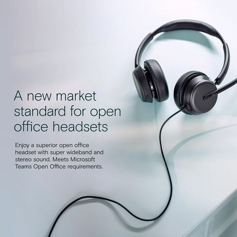 EPOS IMPACT 860 ANC - سماعة رأس ذات وجهين لإلغاء الضوضاء عالية الكفاءة، صوت واسع النطاق، اتصال USB-C in Saudi Arabia