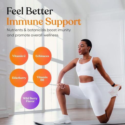 instantvita Immune Support Supplement – Vitamin C + Antioxidants, Oral Spray for Faster Absorption, 1 Month Supply, Wild Berry Flavor, 0.47 Fl Oz in Saudi Arabia