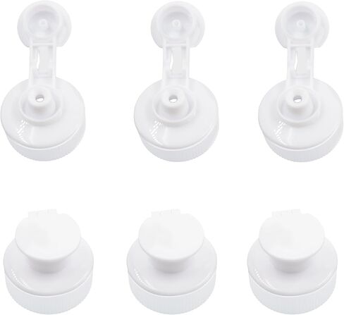 50 جهاز كمبيوتر شخصى 28 ملم دفع سحب استبدال قبعات البلاستيك الوجه غطاء زجاجة قبعات قابلة لإعادة الاستخدام صنبور الملتوية غطاء زجاجة ماء أعلى مناسبة لزجاجة رياضية 28 ملم غطاء زجاجة بيضاء استبدال لزجاجة مياه رياضية in Kuwait