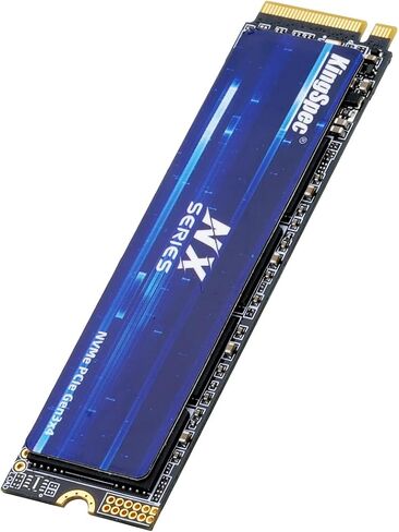 KingSpec SSD 512GB, M.2 NVMe Gen3x4 SSD 2280 - Up to 2400MB/s, Internal Solid State Drive with 3D NAND Flash, Compatible with Desktop and Laptop in Saudi Arabia