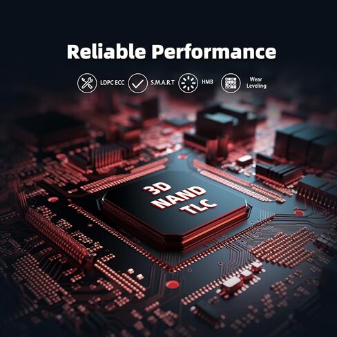 KingSpec SSD 512GB, M.2 NVMe Gen3x4 SSD 2280 - Up to 2400MB/s, Internal Solid State Drive with 3D NAND Flash, Compatible with Desktop and Laptop in Saudi Arabia