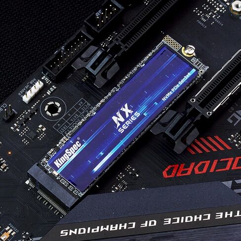 KingSpec SSD 512GB, M.2 NVMe Gen3x4 SSD 2280 - Up to 2400MB/s, Internal Solid State Drive with 3D NAND Flash, Compatible with Desktop and Laptop in Saudi Arabia