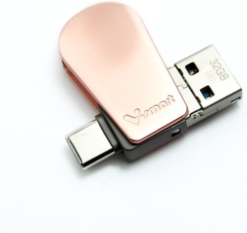 TC-301 3 in 1 USB 3.0 Type C Flash Drive | USB C, USB A, Micro USB | High Speed OTG Flash Drive for Smartphone, Tablets, New MacBook (64GB) in Saudi Arabia