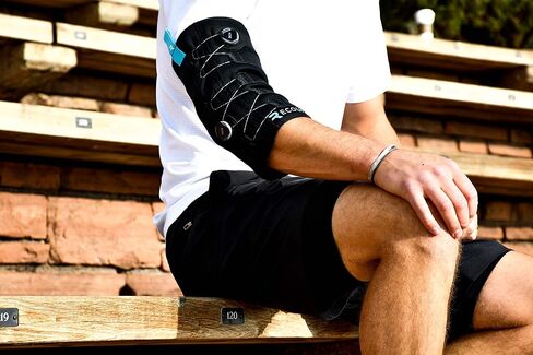 Recoup Cryosleeve كم ضغط بارد للذراعين والساقين | بارد حتى ساعة واحدة | ضغط قابل للتعديل مخصص | عبوة ثلج قابلة لإعادة الاستخدام للمرفقين والركبتين | تخفيف آلام العضلات والمفاصل in Saudi Arabia