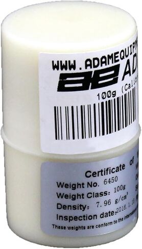 معدات آدم - ASTM 2 - 100 جرام 100 جرام من الفولاذ المقاوم للصدأ ASTM فئة 2 وزن المعايرة in Kuwait