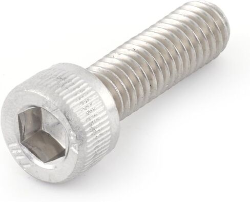 LESHAN 30PCS M6-1.0 * 20MM Socket Head Cap Screws Bolts, Stainless Steel 18-8 (304), Bright Finish, Fully Threaded, Allen Socket Drive in Saudi Arabia