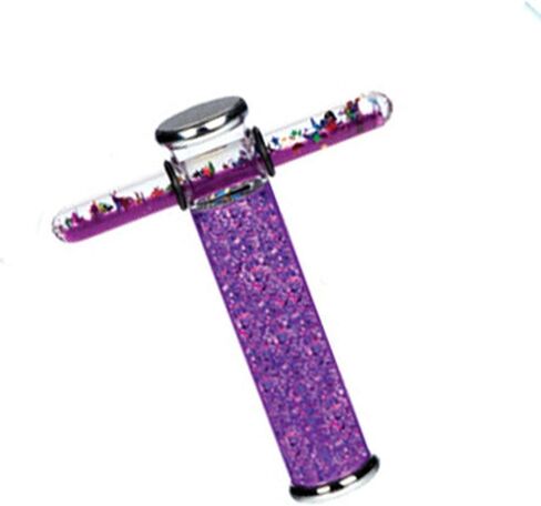 أنبوب Kaleid0scope من Star Magic Glitter، مشكال عصا الحركة السائلة، مشكال تريبي، مشكال مملوء بالجليتر (الفضاء) في صندوق هدايا in Kuwait