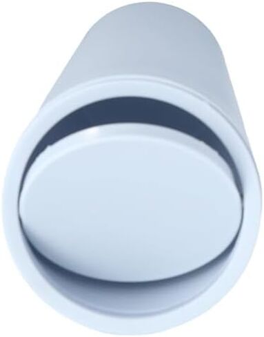 سلة مهملات صغيرة لسطح المكتب من Pokinge، سلة مهملات بلاستيكية صغيرة مع غطاء متأرجح، صندوق قمامة صغير على سطح الطاولة للمنزل والمكتب والمطبخ وطاولة الزينة وغرفة النوم (أزرق) in Kuwait