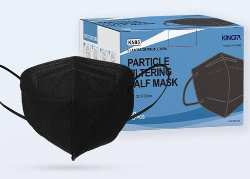 Kingfa KN95 Face Mask 50 Pcs Disposable Respirator 5-Ply Layer | GB2626-2019 Compliant in Saudi Arabia