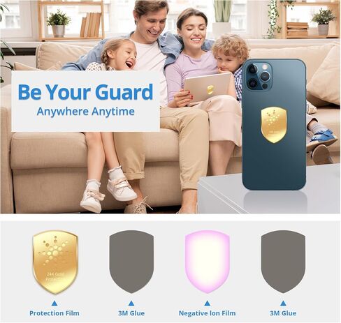 Protection Stickers for Smart Phones & Cell Phone, Tablets/Laptops/Computer/Radio/WiFi Router/TV All E-Devices 6Pcs in Saudi Arabia