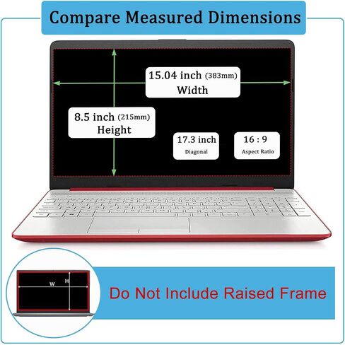 15.6 Inch Anti Blue Light Screen Protector For Lenovo Hp Dell Acer Asus Samsung etc 15.6" Laptop-16:9 Aspect Ratio, 15.6 Inch Computer Monitor Glare Filter in Saudi Arabia