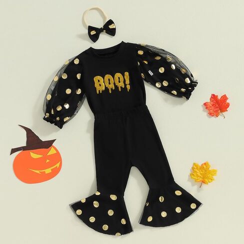 FIOMVA 3Pcs Newborn Infant Baby Girl Boy Thanksgiving Outfits Turkey Romper Onesie+Long Pants +Bow Headband Set in Saudi Arabia