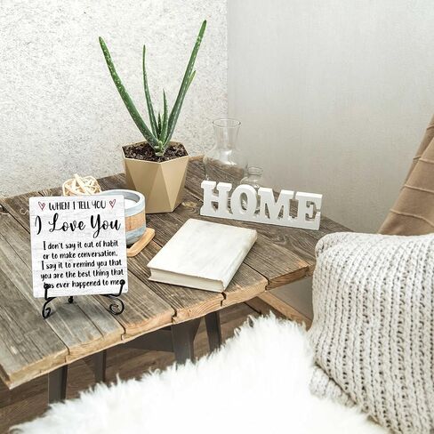But First Tea Wooden Sign Desk Decor, Teapot and Teacup Wood Plaque with Support Stand, Desk Decorations for Home Kitchen Office Tea Room Desk Decor - B89 in Saudi Arabia