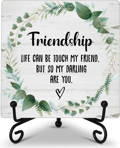 But First Tea Wooden Sign Desk Decor, Teapot and Teacup Wood Plaque with Support Stand, Desk Decorations for Home Kitchen Office Tea Room Desk Decor - B89 in Saudi Arabia