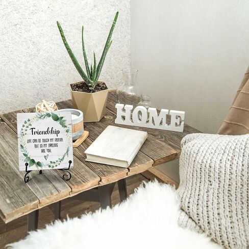 But First Tea Wooden Sign Desk Decor, Teapot and Teacup Wood Plaque with Support Stand, Desk Decorations for Home Kitchen Office Tea Room Desk Decor - B89 in Saudi Arabia