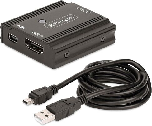 StarTech.com DisplayPort Signal Booster - DisplayPort to DisplayPort Video Signal Amplifier - 4K 60Hz DisplayPort Extender (DPBOOST) in Saudi Arabia