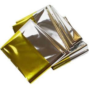 Hiker's Gold Emergency Blanket for Hiking, Backpacking, Camping