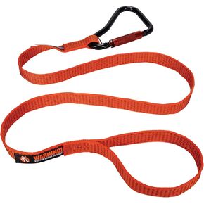 Ergodyne Squids 3148 Heavy Duty Tool Lanyard, Carabiner and Loop End, Tool Weight Capacity 80lbs, Orange