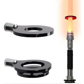 WANLIAN Lightsaber Wall Mount Vertical Lightsaber Holder Acrylic Lightsaber Display Stand for Display Lightsaber wall(clear,hold 2 lightsabers) in Kuwait