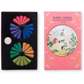 Floral World Incense Assortment -Cone 220112 Shoyeido Japan