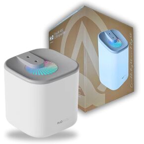 Aroma Diffuser 3000ml Ultrasonic Air Humidifier | Cool Mist Maker with LED Lights | Large Essential Oil Diffuser for Home, Office, Bedroom | Freshener & Moisturizer for Aromatherapy by ALQMIA (White)